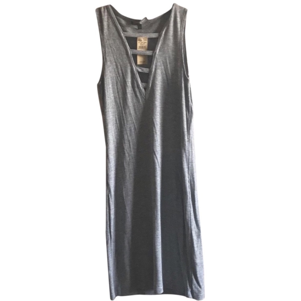 American Eagle Don’t Ask Why Gray Dress